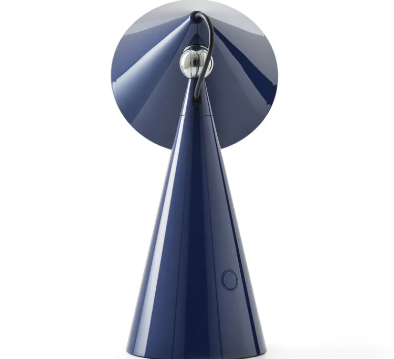 Lampe*Tom Dixon Lampe, Baladeuse, Pose, , IP44, LED, dim, 2700-3000K, 220 lm, L17,5cm, H25cm - bleu indigo