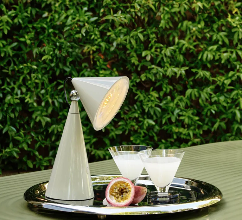 Lampe*Tom Dixon Lampe, Baladeuse, Pose, , IP44, LED, dim, 2700-3000K, 220 lm, L17,5cm, H25cm - Putty