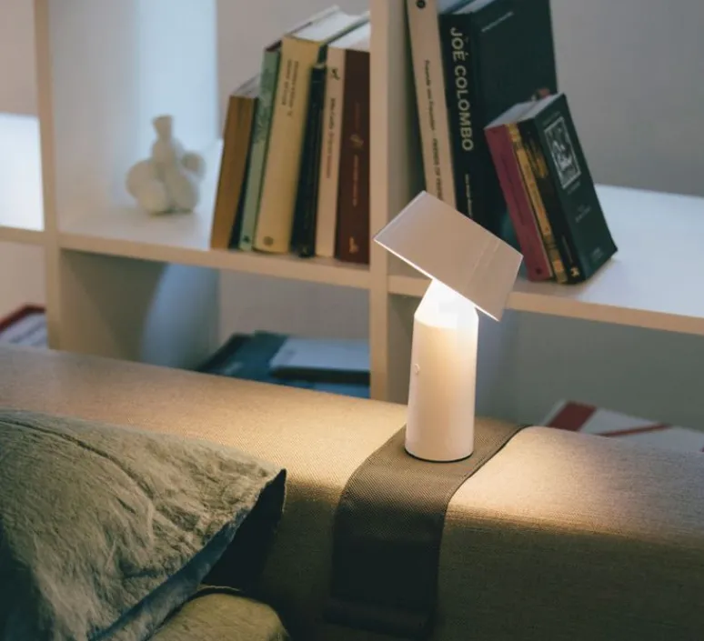 Lampe|Enfants*Marset Lampe, baladeuse, sans fil, Bicoca, LED, dimmable, , H22,5cm - blanc cassé