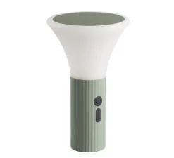 Lampe, Baladeuse, Spot, vert mat, IP44, LED, dim, 3000K, 200 lm, Ø12cm, H18,5cm - MDC
