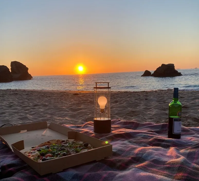 Lampe*Tala Lampe, Baladeuse, The Muse, Hackles, IP44, 2800K, 400lm, Ø12,5cm, H33,8cm - Hackles noir