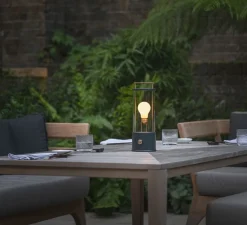 Lampe*Tala Lampe, Baladeuse, The Muse, Hackles, IP44, 2800K, 400lm, Ø12,5cm, H33,8cm - Hackles noir