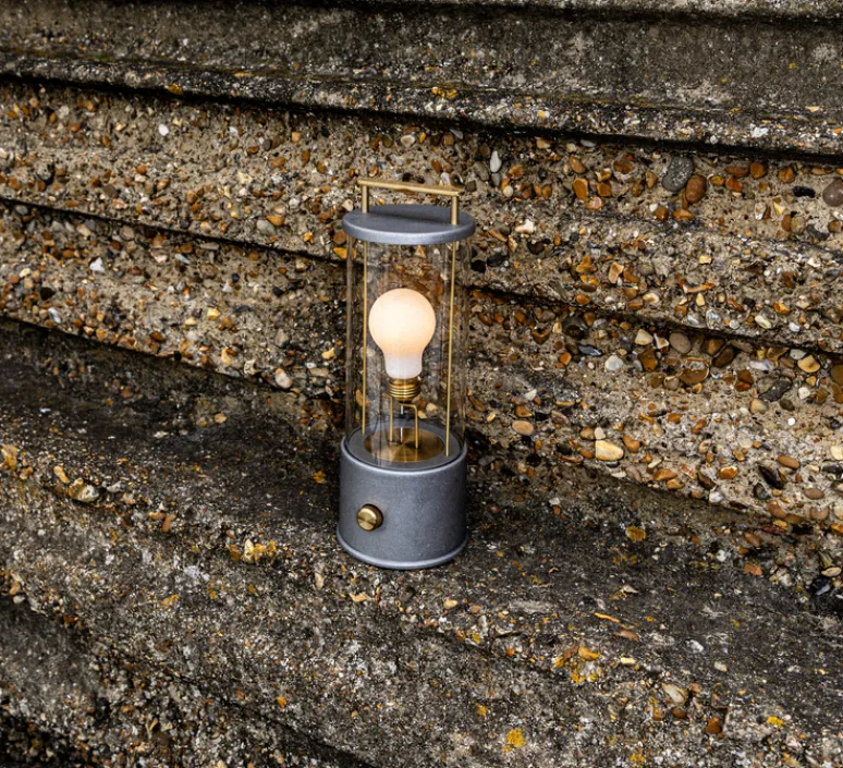 Lampe*Tala Lampe, Baladeuse, The Rugged Muse, , IP65, 2800K, 400lm, Ø12,5cm, H33,8cm - Argent