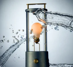 Lampe*Tala Lampe, Baladeuse, The Rugged Muse, , IP65, 2800K, 400lm, Ø12,5cm, H33,8cm - Argent