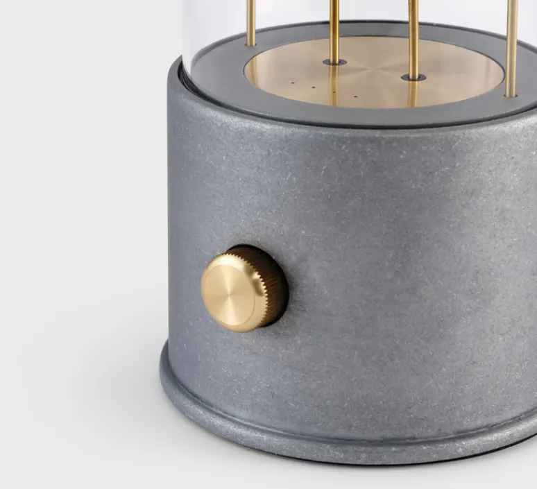 Lampe*Tala Lampe, Baladeuse, The Rugged Muse, , IP65, 2800K, 400lm, Ø12,5cm, H33,8cm - Argent