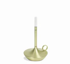 Lampe, baladeuse, Wick S, laiton, IP44, LED, dim, 2600K, 35 lm, Ø12cm, H16,5cm - Graypants