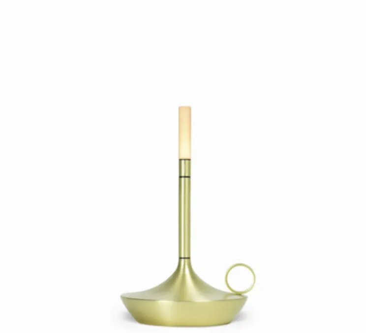 Lampe, baladeuse, Wick S, laiton, IP44, LED, dim, 2600K, 35 lm, Ø12cm, H16,5cm - Graypants