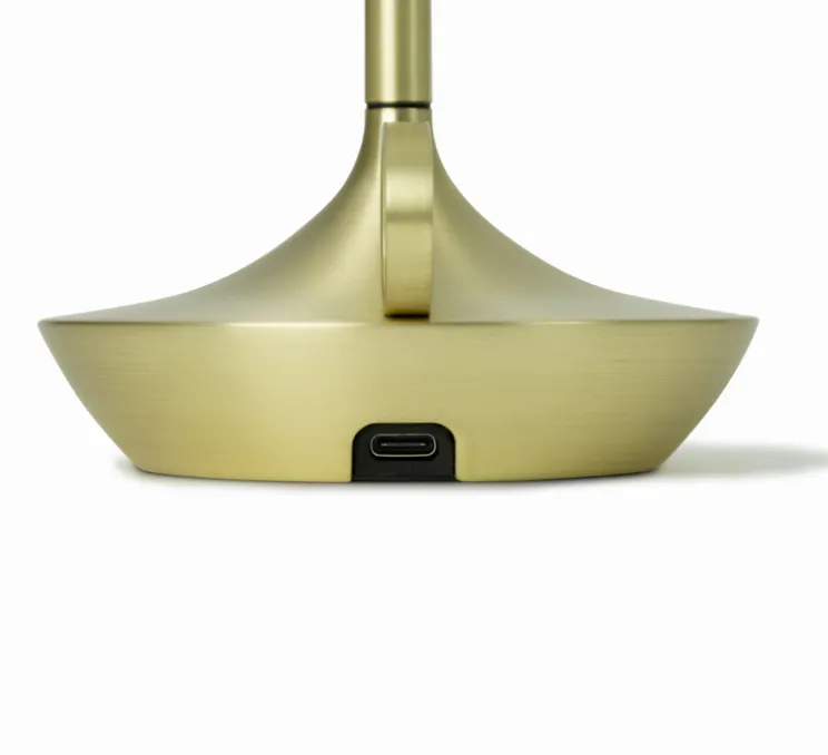 Lampe, baladeuse, Wick S, laiton, IP44, LED, dim, 2600K, 35 lm, Ø12cm, H16,5cm - Graypants