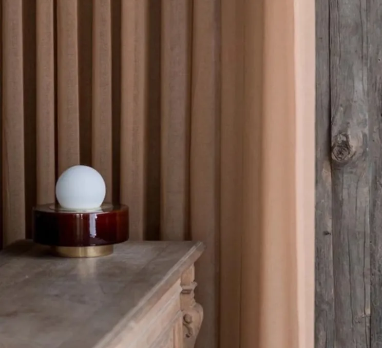 Lampe, CERAMIQUE 1.02, Cognac, LED, Ø27cm, H24cm - HAOS