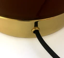 Lampe, CERAMIQUE 1.02, Cognac, LED, Ø27cm, H24cm - HAOS