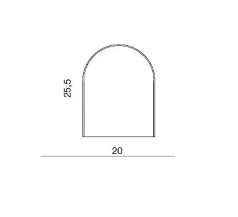 Lampe*Ebb and Flow Lampe cloche, Glow in a dome, transparent, base laiton, H25,5cm - transparent, laiton