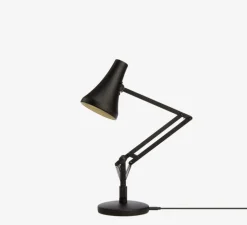 Lampe de bureau, 90 mini mini, noir carbone, LED, 3000K, 470lm, L38cm, H32cm - Anglepoise