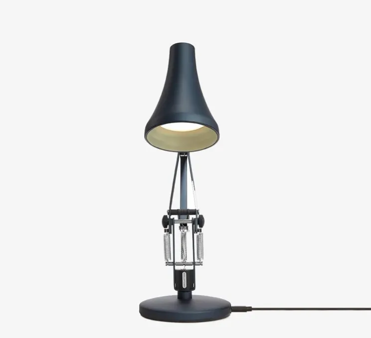 Lampe de bureau, 90 mini mini, bleu gris, LED, 3000K, 470lm, L38cm, H32cm - Anglepoise