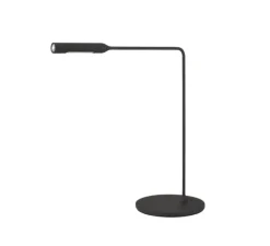 Lampe de bureau, Flo, Black Soft Touch, LED, dim, 2700K, 302 lm, L39cm, H43cm - Lumina