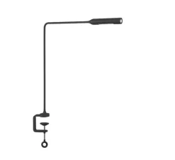 Lampe*Lumina Lampe de bureau, Flo Clamp, , LED, dim, 2700K, 302 lm, L39cm, H43cm - Black Soft Touch