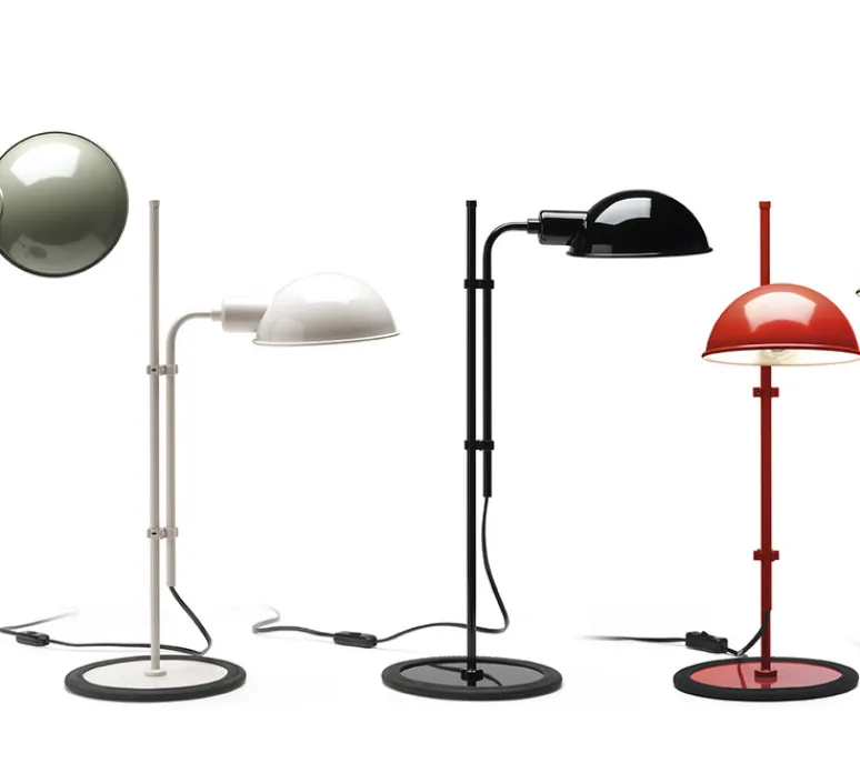 Lampe|Enfants*Marset Lampe de bureau, Funiculi, , Ø15,5cm, H50,3cm - noir