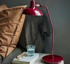Lampe*House Doctor Lampe de bureau, HDDesk, , Ø18cm, H50cm - rouge