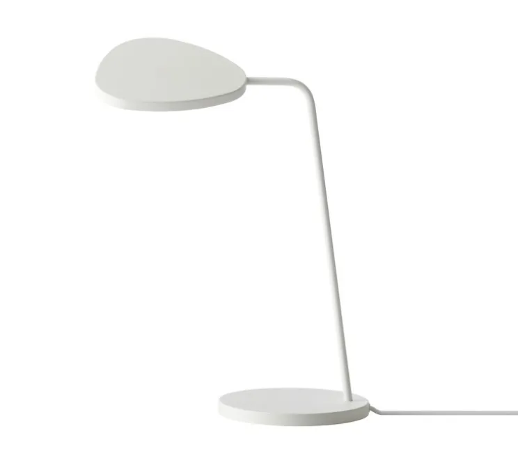 Lampe de bureau, Leaf, blanc, 2700K, 370lm, H41,5cm - Muuto