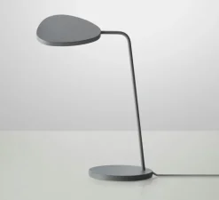 Lampe*Muuto Lampe de bureau, Leaf, , H41,5cm - Gris