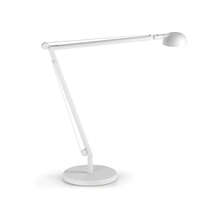 Lampe de bureau, Opuntia, blanc, IP40, L18cm, H53cm - Panzeri