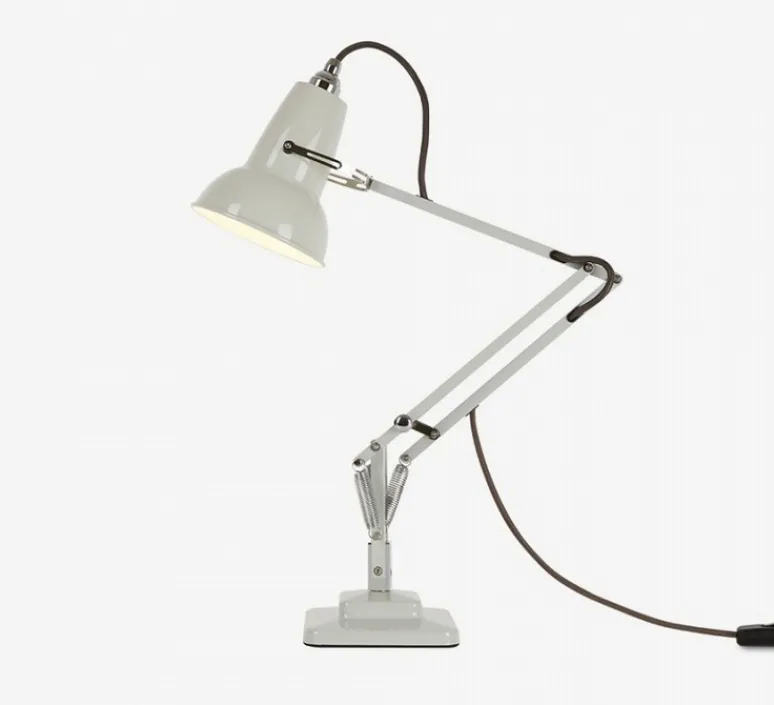 Lampe|Enfants*Anglepoise Lampe de bureau, Original 1227, lin, Ø14cm H49cm - blanc