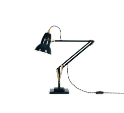 Lampe*Anglepoise Lampe de bureau, Original 1227 Brass, , Ø14cm H49cm - Ink Blue