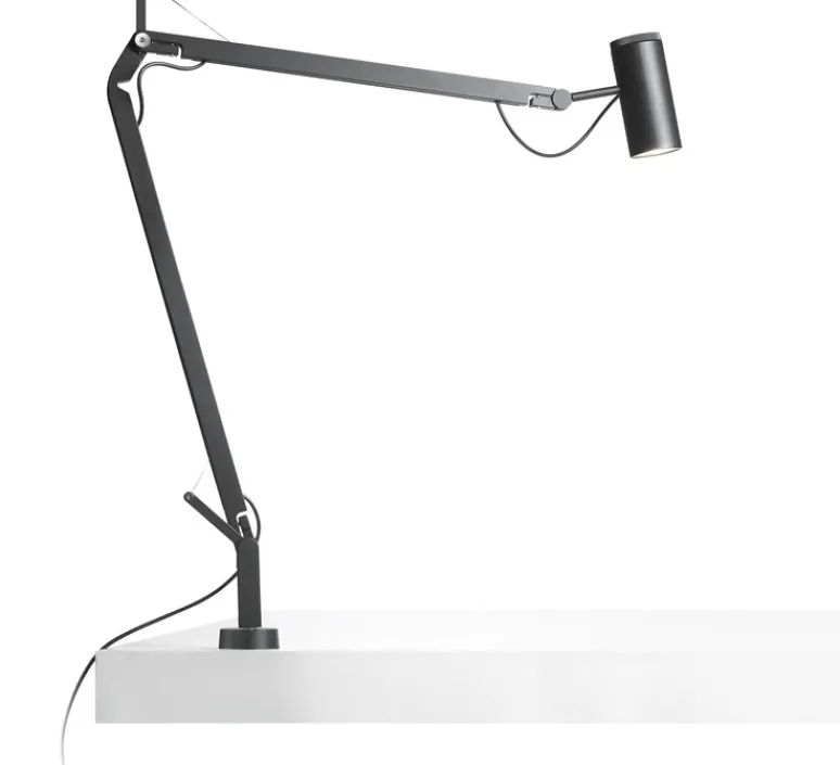 Lampe*Marset Lampe de bureau, Polo, , LED, 3000K, 520lm, H44cm - noir
