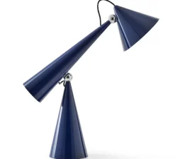 Lampe*Tom Dixon Lampe de bureau, Pose, , LED, dim, 2700K, 800 lm, L17,2cm, H48,8cm - bleu indigo