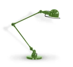 Lampe*Jieldé Lampe de bureau, Signal 2 bras, SI333, , Ø16cm, H60cm - vert herbe, brillant
