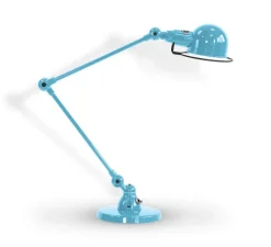 Lampe*Jieldé Lampe de bureau, Signal 2 bras, SI333, , Ø16cm, H60cm - bleu pastel