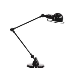Lampe de bureau, Signal 2 bras, SI333, noir, brillant, Ø16cm, H60cm - Jieldé