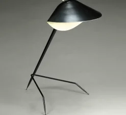 Lampe de bureau, Tripode, noir, H35cm - Serge Mouille