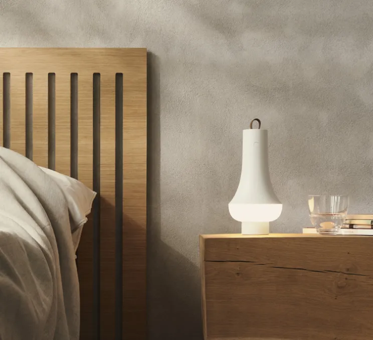 Lampe de poche, Tomoshi, blanc, LED, dim, 2700K, 81 lm, Ø12,5cm, H27,1cm - Louis Poulsen