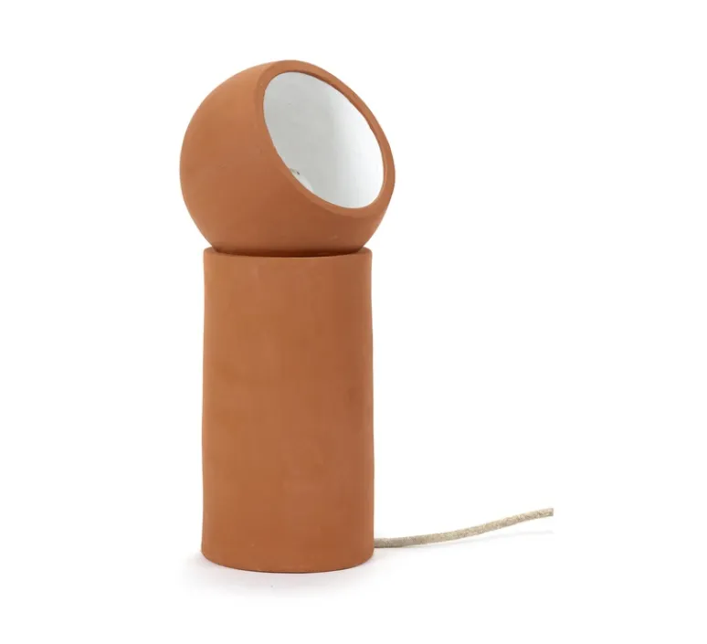 Lampe*Serax Lampe de sol, Terra Light M, , Ø16,5cm, H39cm - terracotta