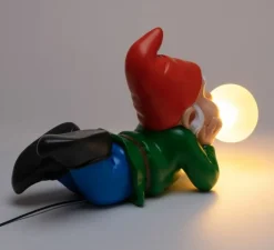 Enfants|Lampe*Seletti Lampe, Gummy Dreaming, nain réveur, , L18cm, H40cm - rouge