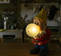 Enfants|Lampe*Seletti Lampe, Gummy Snooping, nain, , L18cm, H40cm - jaune