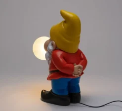 Enfants|Lampe*Seletti Lampe, Gummy Snooping, nain, , L18cm, H40cm - jaune