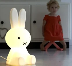 Lampe Lapin, enfants, Miffy Original Star Light, blanc, H50cm - Mr Maria