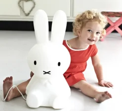 Lampe Lapin, enfants, Miffy Original Star Light, blanc, H50cm - Mr Maria