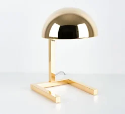 Lampe*Lumen Center Italia Lampe, MJA, Jaques Adnet, , L18.5cm, H25cm - or