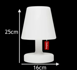 Lampe nomade, Edison the Petit, blanc, LED, IP21, Ø16cm, H25cm - Fatboy