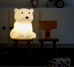 Lampe|Enfants*Mr Maria Lampe Ours, enfants, Nanuk, , H41cm - blanc