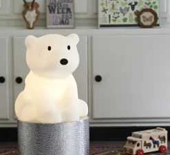 Lampe|Enfants*Mr Maria Lampe Ours, enfants, Nanuk, , H41cm - blanc