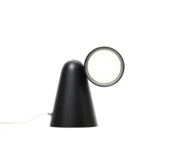 Lampe, Peppone, noir, LED, 2700K, 340lm, Ø9,5cm, H26,5cm - Formagenda