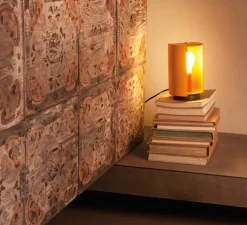 Lampe|Enfants*Nemo Lighting Lampe, Pivotante, Charlotte Perriand, , Ø12,5cm, H20cm - jaune