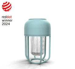 Lampe Solaire, Baladeuse, LIGHT No.1, Bleu glacé, IP65, LED, dim, 2500K, 95 lm, Ø13cm, H21cm - HOUE