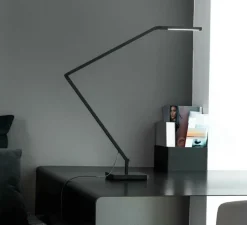 Lampe*Nemo Lighting Lampe, Untitled Linear, , L66cm, H50cm - noir