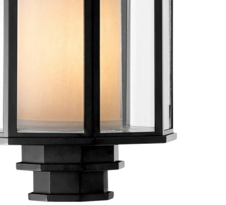 Suspension*Eichholtz Lanterne, Monticello S, , Ø24cm, H55cm - noir