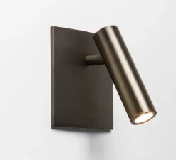 Applique*Astro Liseuse, Enna square, sans interrupteur, , LED, 2700K, 111 lm, L11cm, H11cm - (100 pièces minimum) bronze