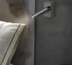 Applique*Carpyen Liseuse murale, Jerry, , LED, 3000K, 100 lm, L15cm, H10cm - nickel